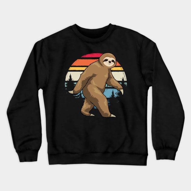 The Chilled-Out Cryptid Crewneck Sweatshirt by GoshWow 